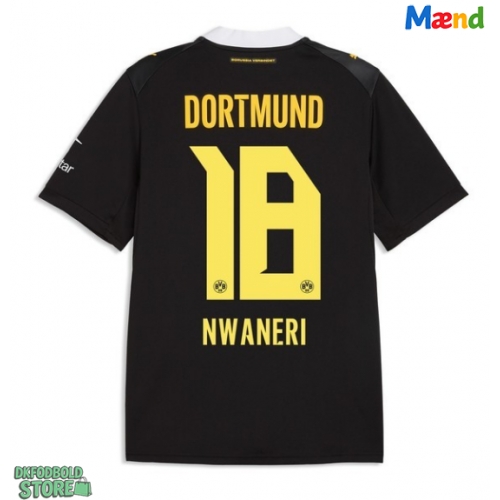 Borussia Dortmund Ethan Nwaneri #18 Replika Udebanetrøje 2026-27 Kortærmet